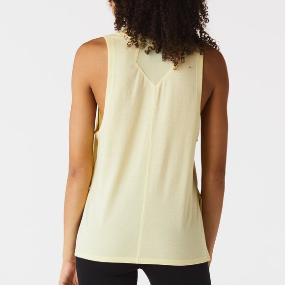 Jordan Women's Diamond Tank In Citron Tint Black Size Medium - Picture 2 of 5